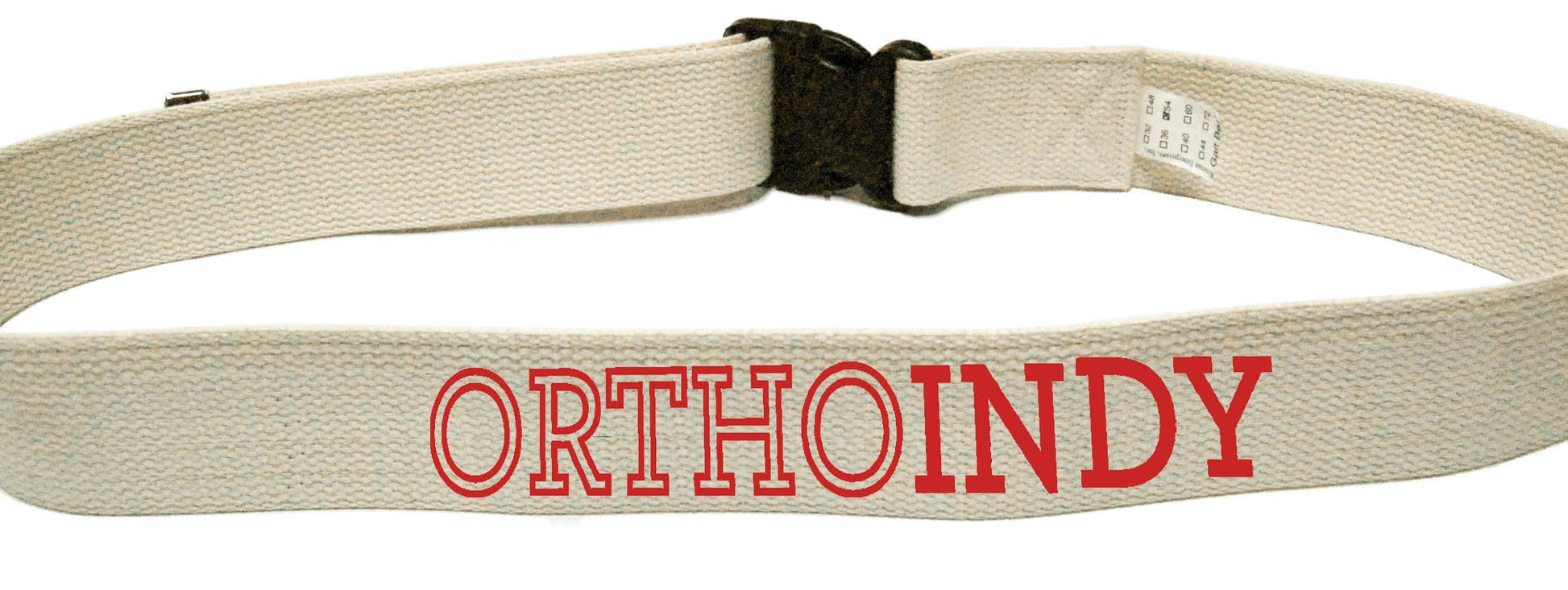 Gait Belt, Physical Therapy, #8 Natural, 2" x 54" (A handling charge of $9.95 will be added to any order under $25.00) (DROP SHIP ONLY)