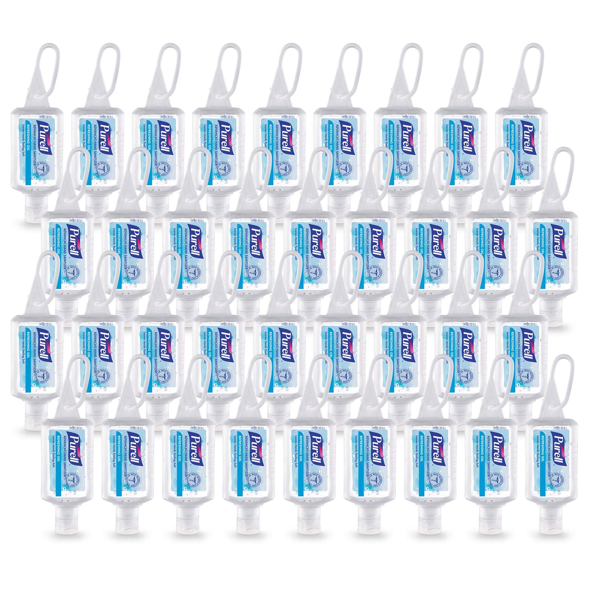 Instant Hand Sanitizer, 1 fl oz Bottle, Jelly Wrap Carrier, Refreshing Gel, 36/cs (Item is considered HAZMAT and cannot ship via Air or to AK, GU, HI, MP, PR, VI)