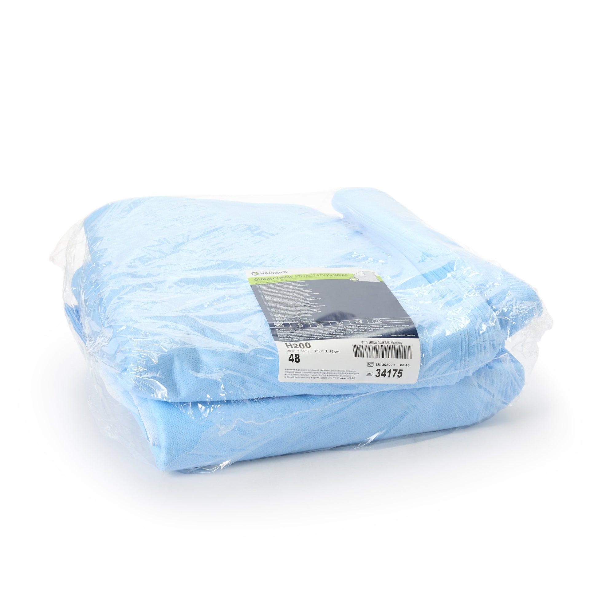 H200, Quick Check Wrap, 30" x 30", 48/bg, 3 bg/cs (US Only)