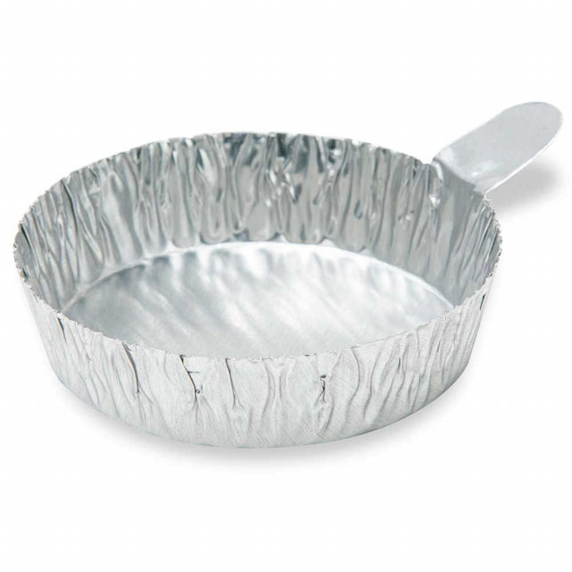 Weighing Dish, Crimped Side with Tab, 57 mL, 100/pk, 10 pk/cs