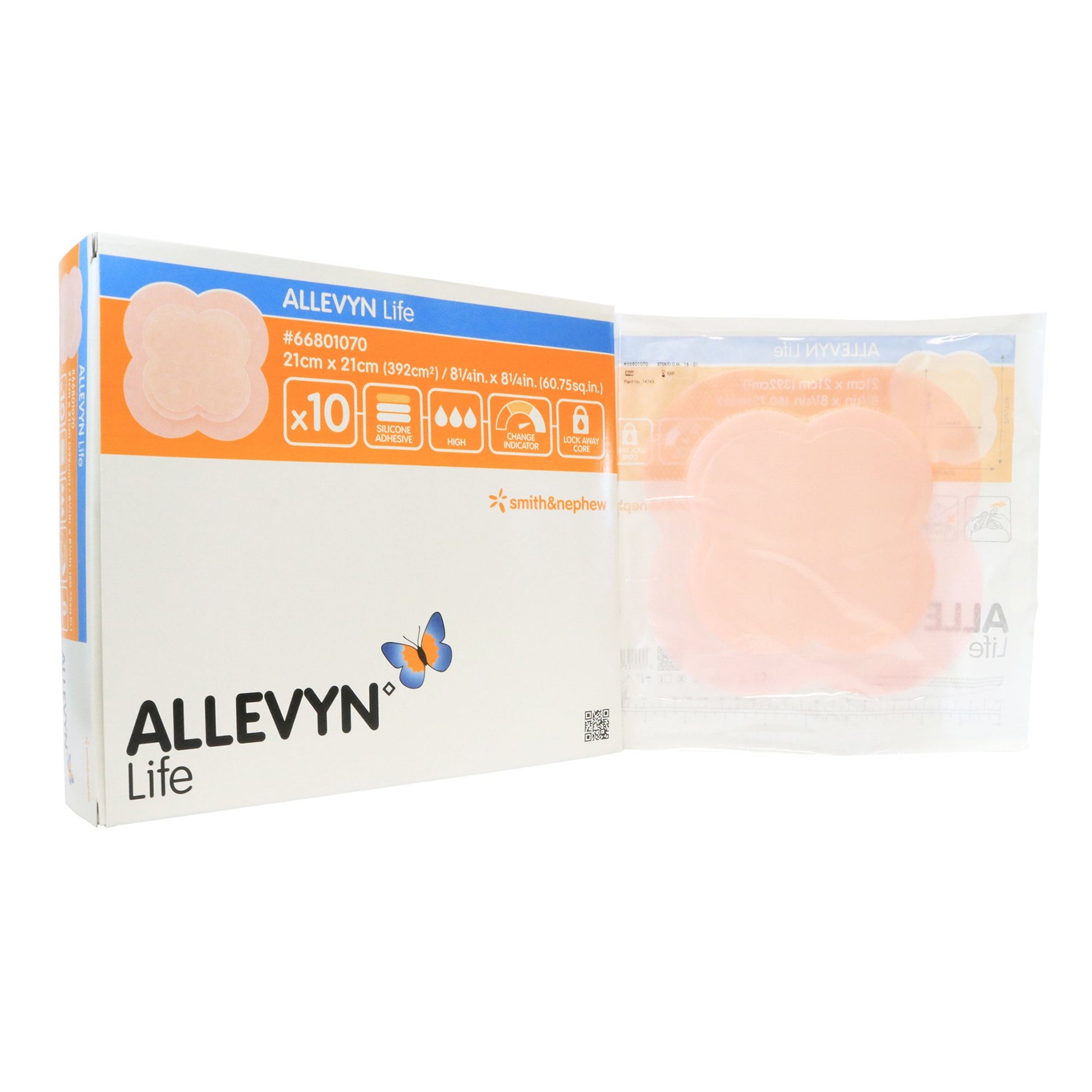 Foam Dressing, X-Large, 21cm x 21cm, 10/bx, 4 bx/cs (US Only)