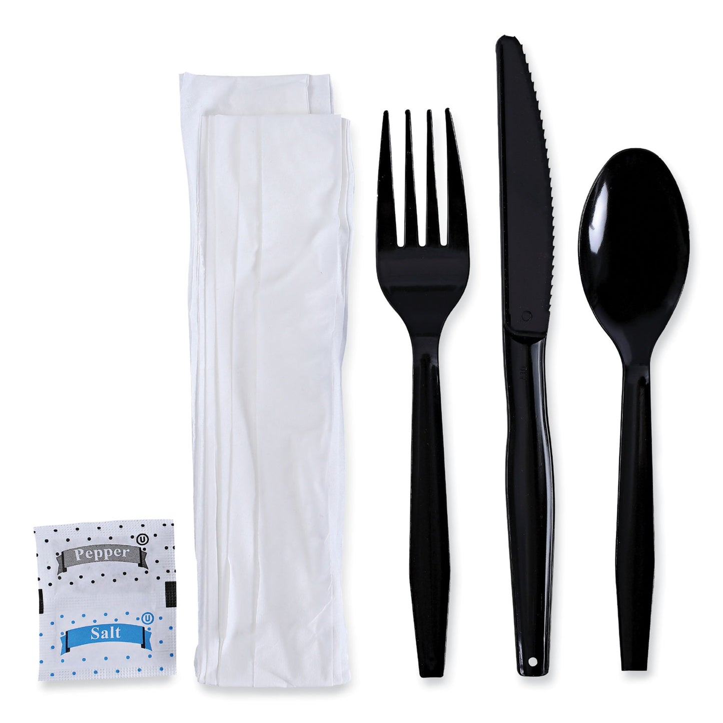 Teaspoon, White, Medium Weight, Individually Wrapped, 1000/cs