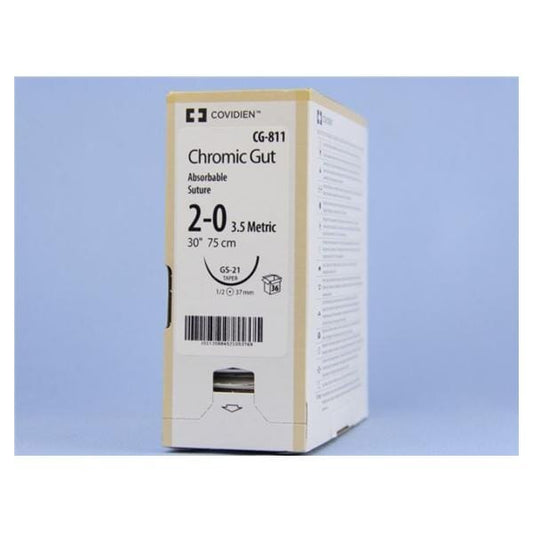 Suture, Taper Point, Size 2-0, 30", Needle GS-21, _ Circle, 3 dz/bx (Continental US Only)