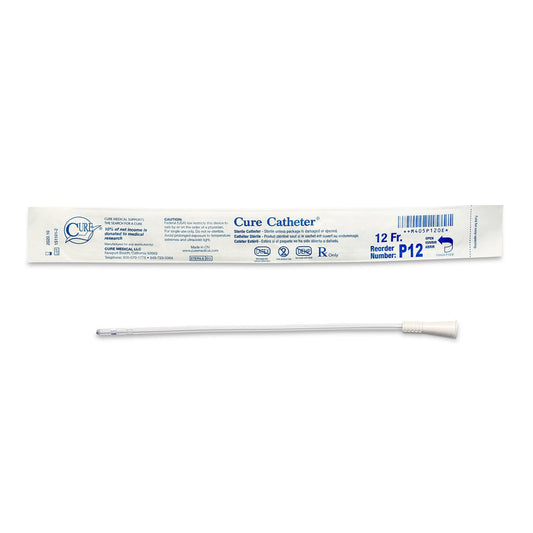 Catheter, Pediatric, Uncoated, Single-Use, 10", Straight Tip, 12FR, 30/bx, 10 bx/cs (Continental US Only)