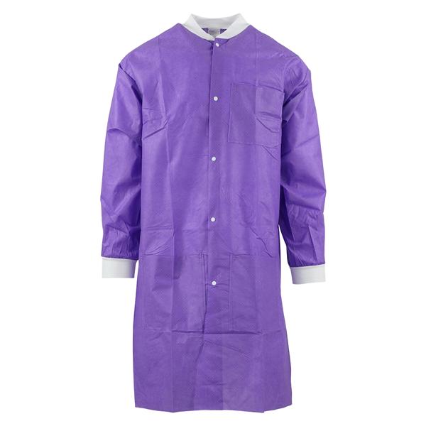High Performance Lab Coat, Plum Purple, X-Large, 12/bg (Not Available for sale into Canada)