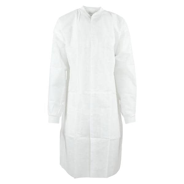 High Performance Lab Coat, White Frost, Large, 12/bg (Not Available for sale into Canada)