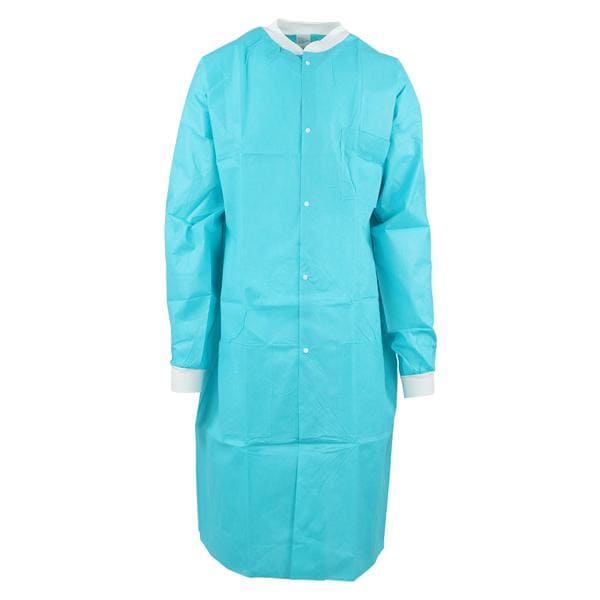 High Performance Lab Coat, Tropical Teal, Large, 12/bg (Not Available for sale into Canada)