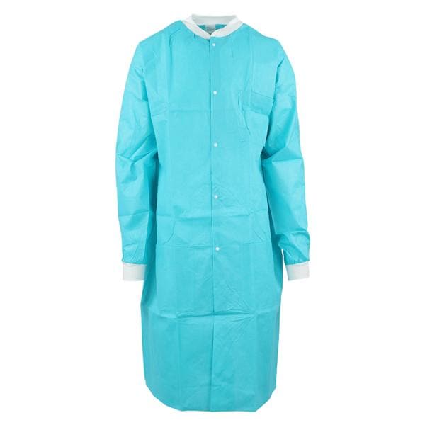High Performance Lab Coat, Tropical Teal, X-Large, 12/bg (Not Available for sale into Canada)