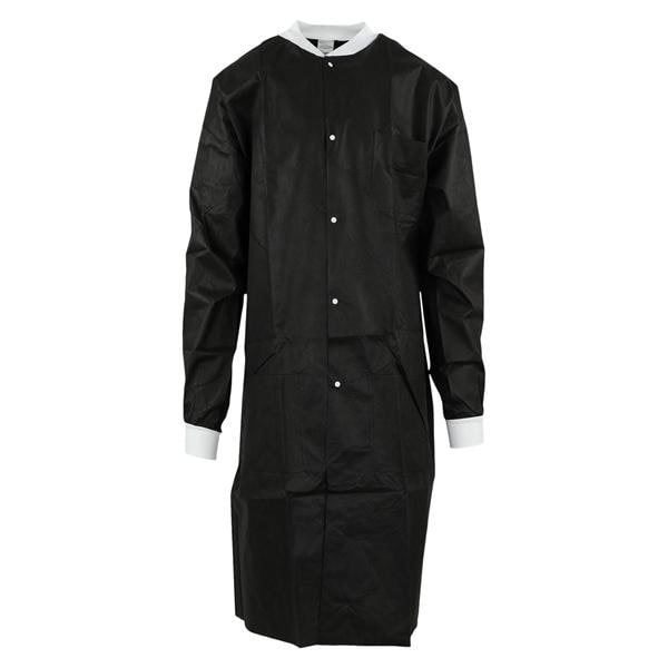 High Performance Lab Coat, Jet Black, Small, 12/bg (Not Available for sale into Canada)