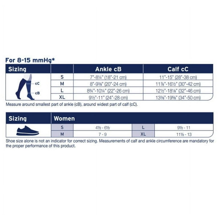 Activa, soSoft, Ribbed, 8-15, Knee High, Closed Toe, Black, Medium, 1/pr (Continental US Only)