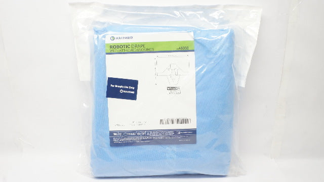 Robotics Laparoscopy/Lithotomy Drape with Pouch, 142" x 30" x 124", Sterile, 8/cs (US Only)