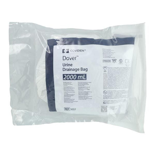 Drain Bag, 2000mL, No Anti-Reflux Chamber, 20/cs (Continental US Only)