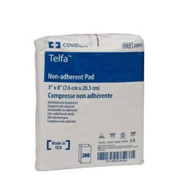 Telfa Dressing, 3" x 8", 200/bg, 5 bg/cs (Continental US Only)
