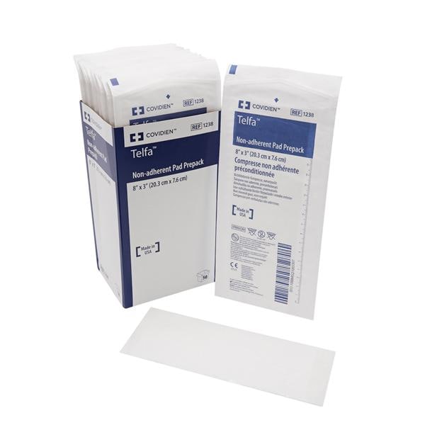 Non-Adherent Dressing, 3" x 8", Sterile 1s, 50/bx, 12 bx/cs (Continental US Only) (Item on Manufacturer Backorder - Inventory Limited when Available)