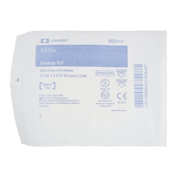 Kerlix Roll, Medium, 3.4" x 3.6 yds, 6-Ply, 96 rl/cs (Continental US Only)