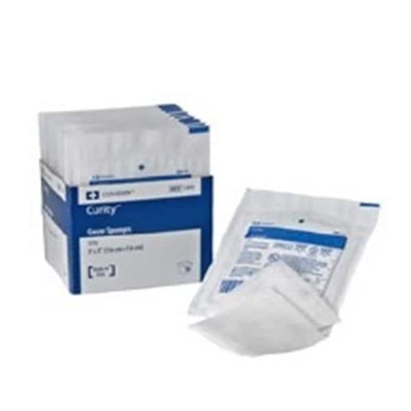 Gauze Sponge, 3" x 3", 12-Ply, Sterile 2s in Peel-Back Package, 50/bg, 48 bg/cs (Continental US Only)