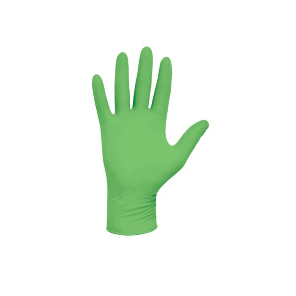 Halyard PUREZERO Limon Nitrile Glove, Standard, Green, Small, 200/bx, 10 bx/cs