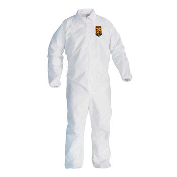 KleenGuard A40 Liquid & Particle Protection Coverall, A40, X-Large, Zipper Front, Elastic Wrists & Ankles, 25/cs (Products cannot be sold on Amazon.com or any other 3rd party site) (US Only)