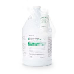 Glutaraldehyde High-Level Disinfectant McKesson 28 Day Activation Required Liquid 1 gal. Jug Reusable (68-102800)