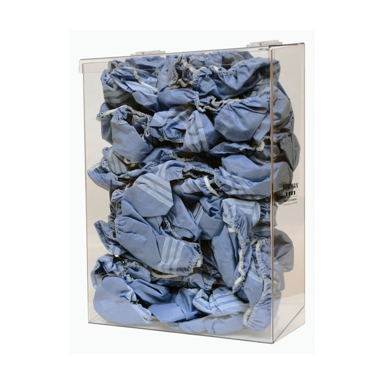 Task Wipe Dispenser, Small, Holds One Small Box of Task Wipes, Keyholes For Wall Mounting, Clear PETG Plastic