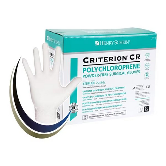 Criterion Polychloroprene Surgical Gloves 6 White, 4 BX/CA (CR-SG130-6.0)