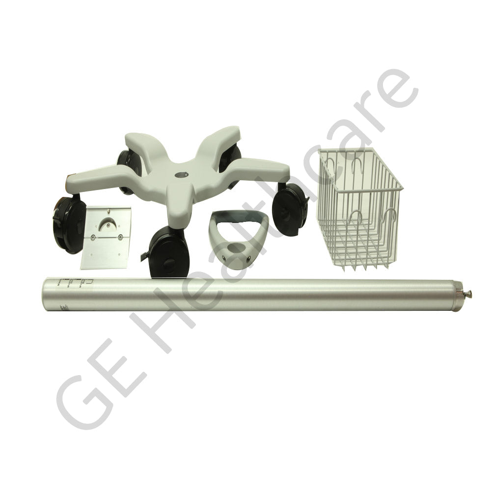 5-Wheel Roll Stand, Dash/ Eagle3000 with Adapter Plate & Basket (Continental US Only) (DROP SHIP ONLY)