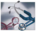 Adscope Clinician Stethoscope Reusable Adult Navy PVC Tubing Ea (603NHS)