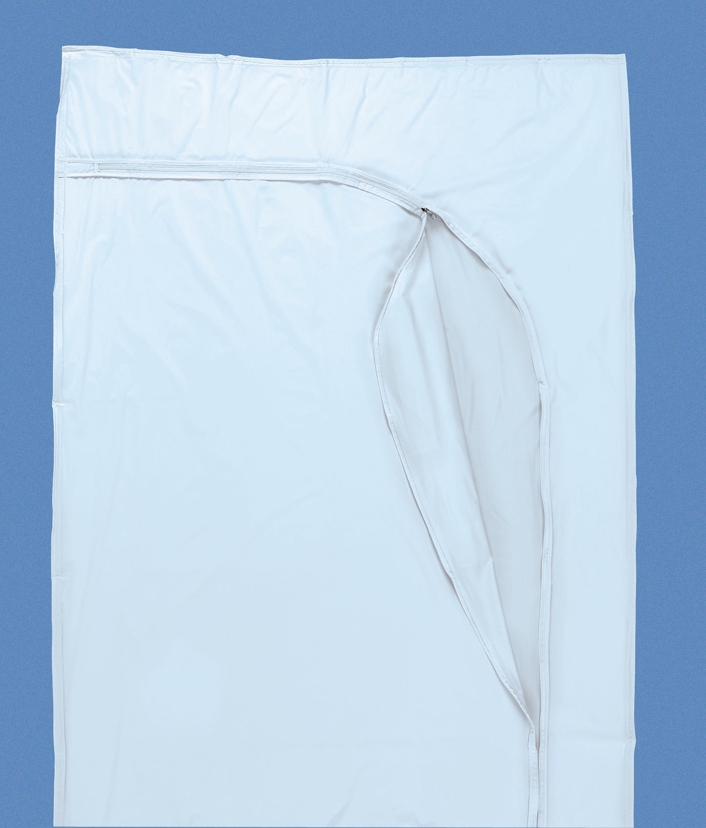 Post Mortem Bag, X-Large, Curved Zipper, (3) White I.D. Tags, 48" x 90", 10/cs