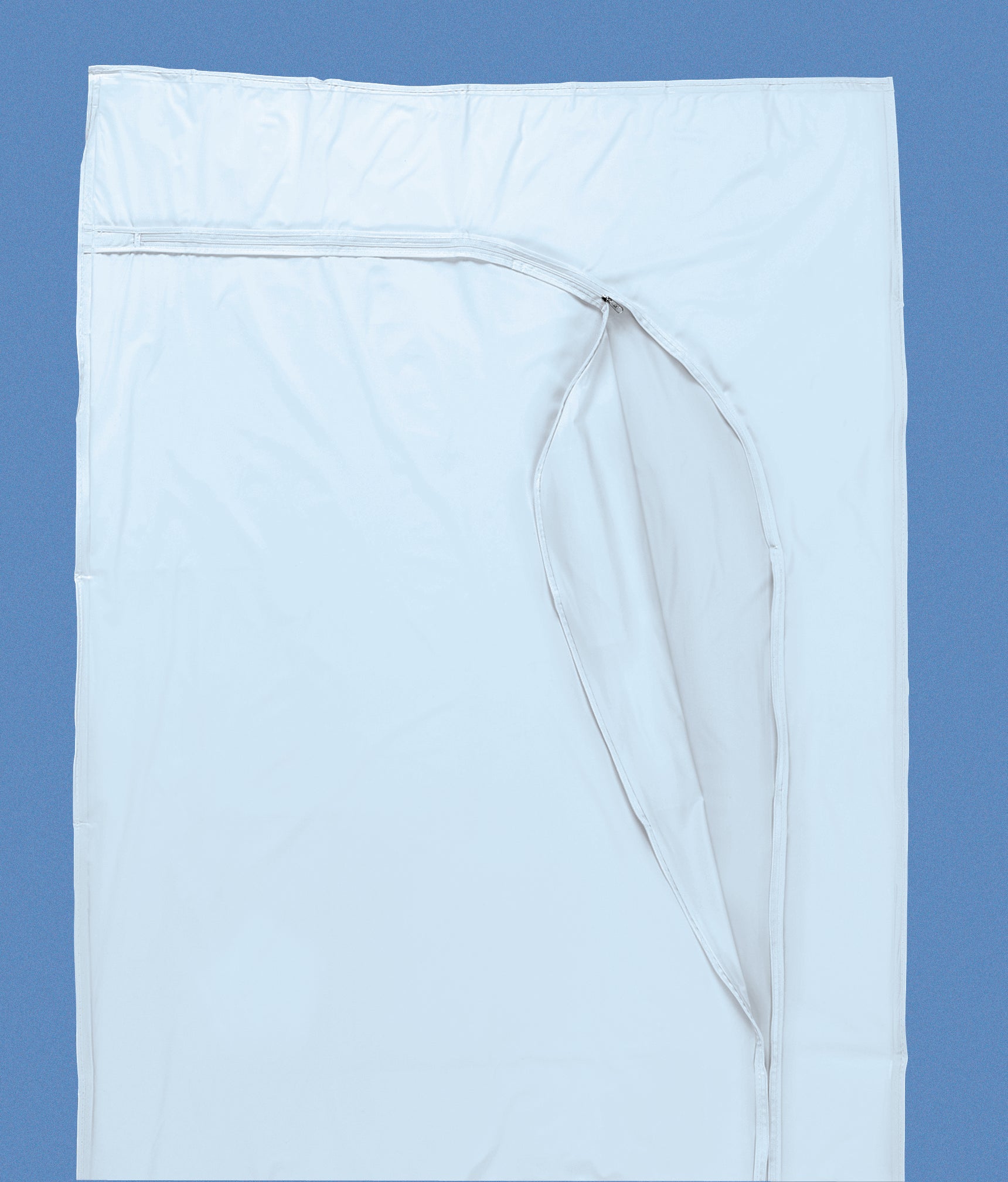 Post Mortem Bag, X-Large, Curved Zipper, (3) White I.D. Tags, 48" x 90", 10/cs