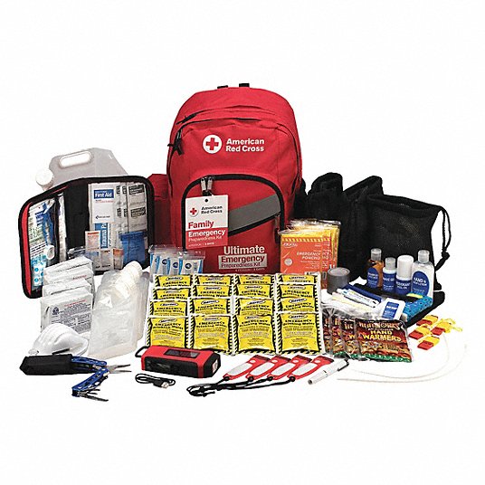 Emergency Preparedness Backpack, 4 Person, 3 Day (DROP SHIP ONLY - $150 Minimum Order)