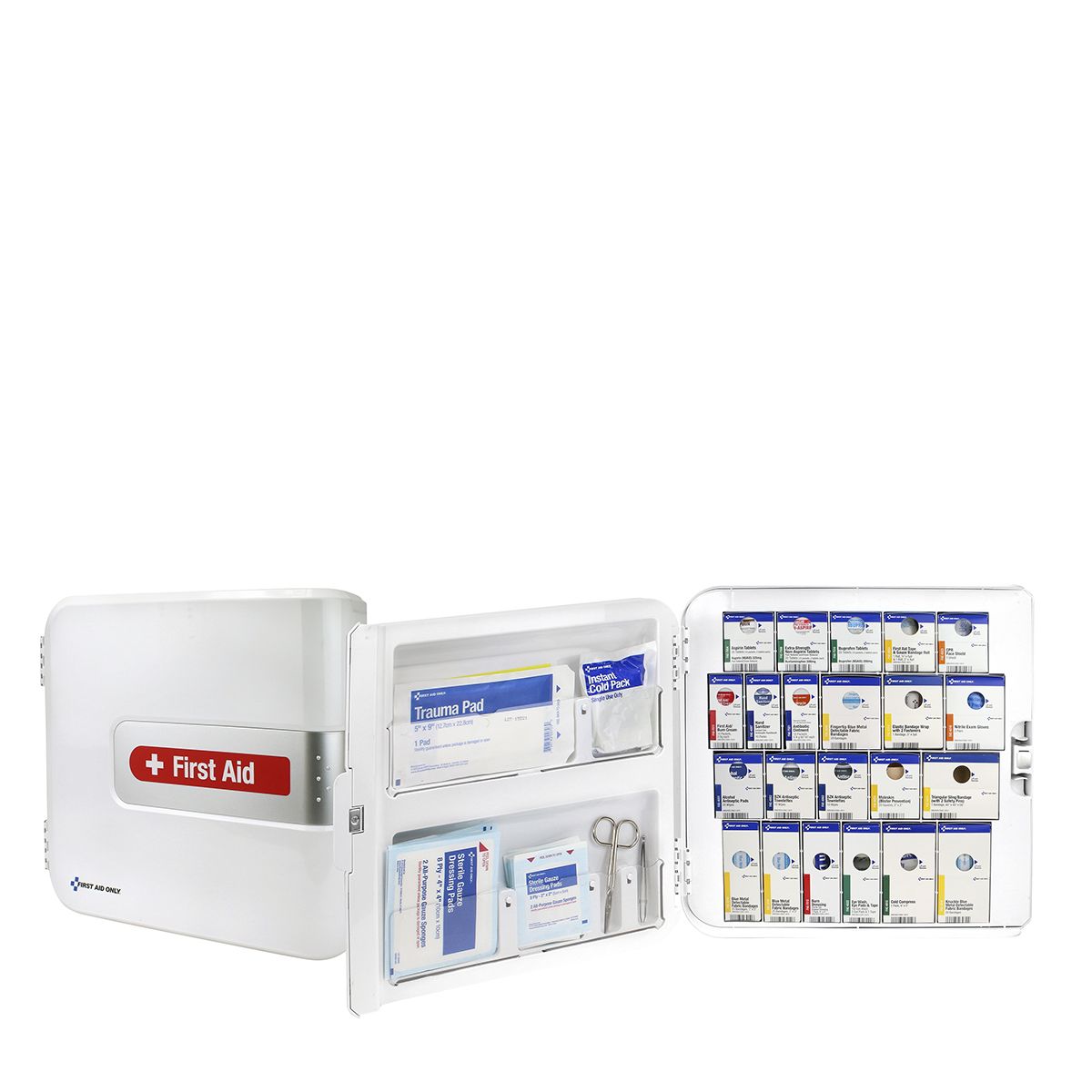 Smart Compliance Complete Cabinet Food Service, w/ Meds, Plastic, ANSI A+ (DROP SHIP ONLY - $150 Minimum Order)
