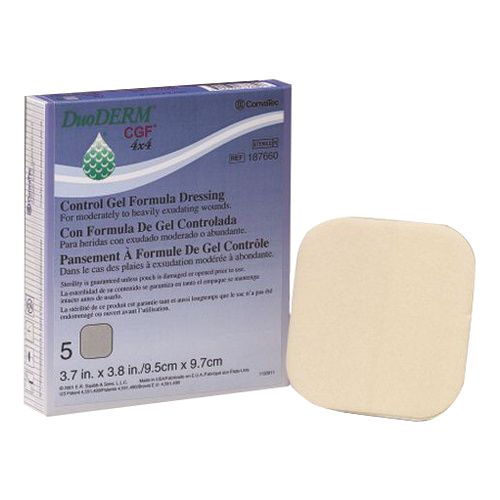 Hydrocolloid Dressing, Rectangle, 6" x 8", Sterile, 5/bx (Continental US Only)