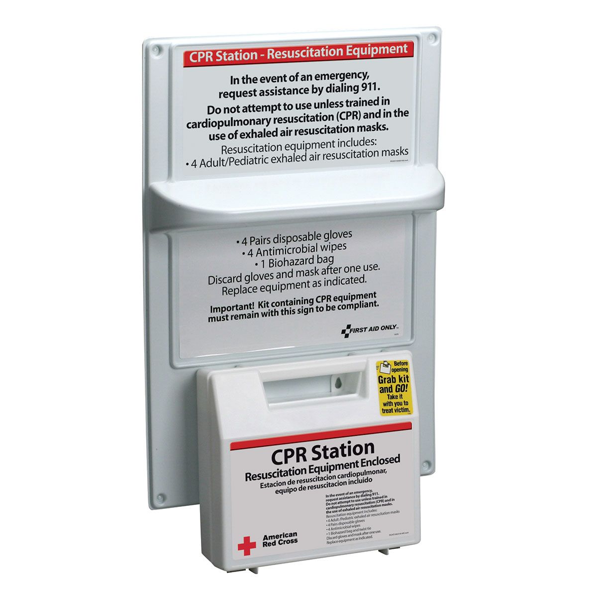 Station Plastic CPR (DROP SHIP ONLY - $150 Minimum Order)