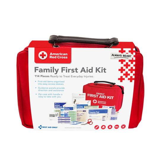 Deluxe Family First Aid Kit, Soft Case (DROP SHIP ONLY - $150 Minimum Order)