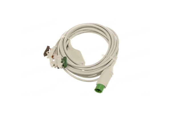 ECG Cable, 5-Wire, AHA Clip (US Only)