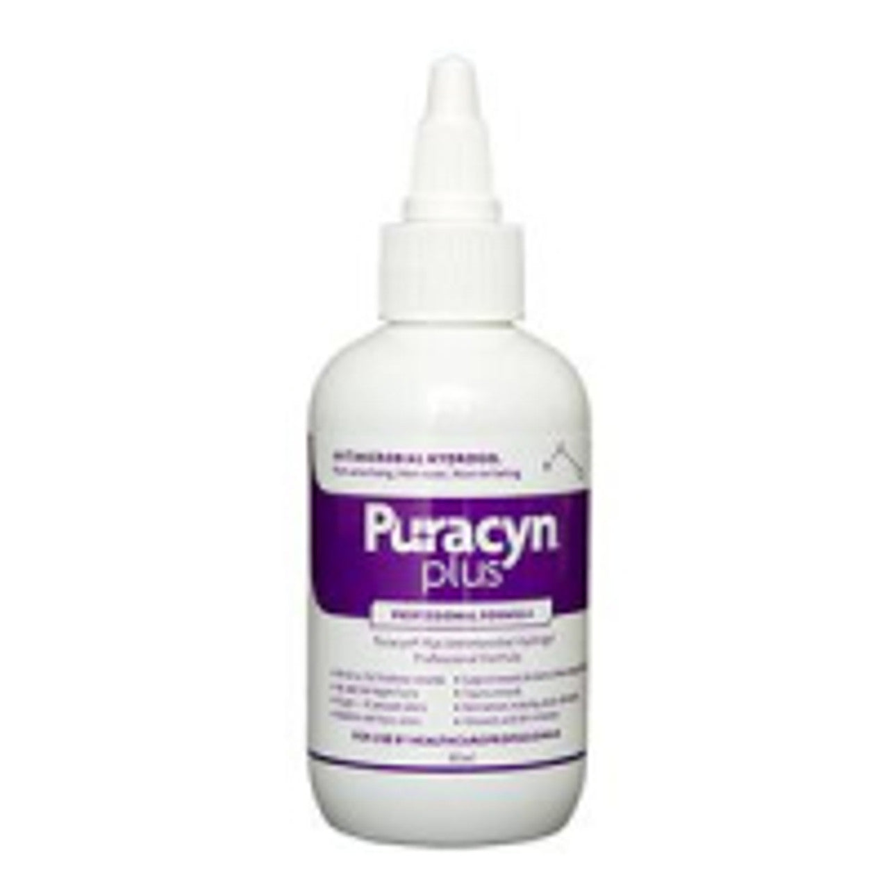 Puracyn Plus Professional, Antimicrobial Hydrogel, Amorphous, Non-Sterile, 90 ml (3 oz), Twist Cap, 6/cs (US Only)