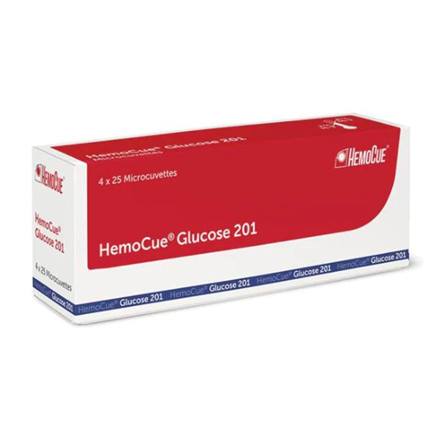 Glucose 201 Microcuvettes, Individually Packaged (Perishable product; must be refrigerated, non-returnable), 50/bx (Minimum Expiry Lead is 90 days) (Ships on ice)