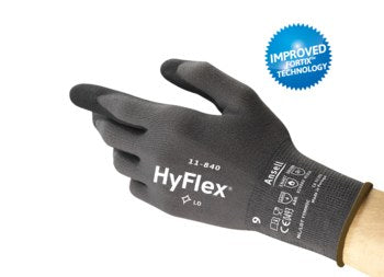 Industrial Glove, Foam Nitrile, Size 9.0, Black, 12 pr/bg, 12 bg/cs (US Only)