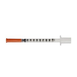Insulin Syringe, 27G x 1/2" Needle, 1.0mL, 200/cs (Continental US Only) (Drop Ship Requires Pre-Approval)