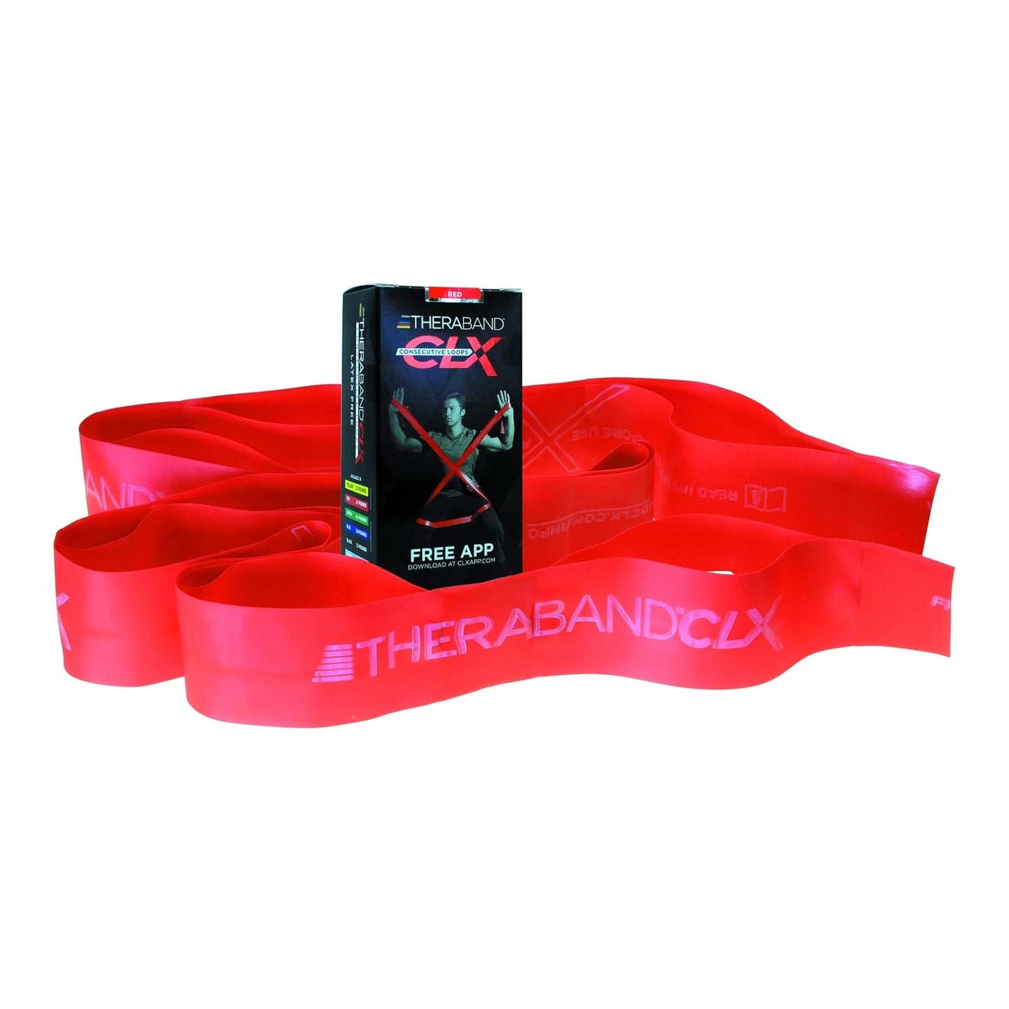 Resistance Band, Consecutive Loops, 25 Yard Dispenser Box, Green/ Heavy, Latex-Free (LF), 6/cs (091310) (Legacy# 12723) (US Only)