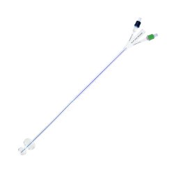 Catheter, TruCath, Duo 100% Silicone Dual-Balloon, 14fr, 10ea/bx