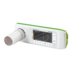 Spirobank II Basic Spirometer, Handheld, Lightweight, Ergonomic Design, High Resolution Backlit Display, Flow-Volume, Volume-Time Curves (DROP SHIP ONLY)