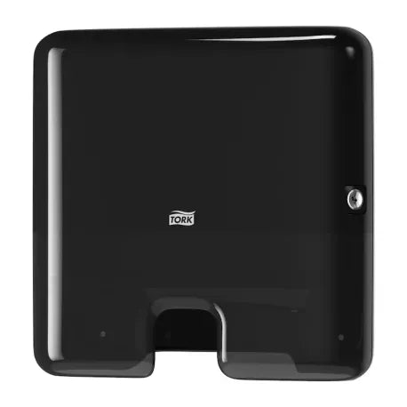 (TUC) Tork Xpress Mini Hand Towel Dispenser, Black, H2, Plastic, 11.6" x 11.9" x 4" (288 cs/plt)