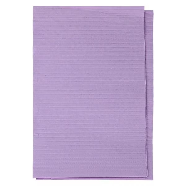 Dri-Gard Plus Patient Towel 3 Ply T/P 13 in x 19 in Lav Disposable 500/Ca (WPSCPLV)