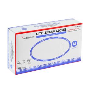 Flexal Touch Exam Gloves, Nitrile, Medium, Blue, Non-Sterile, 100/bx, 10 bx/cs (Continental US Only)