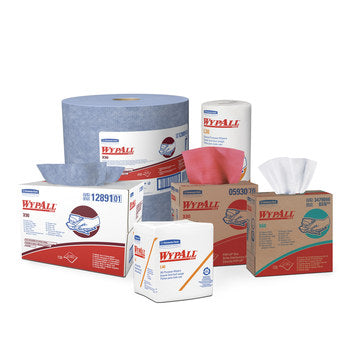 Wiper X60, 19.6" x 13.4", White, 130 sheets/rl, 6 rl/cs (Products cannot be sold on Amazon.com or any other 3rd party site) (US Only)
