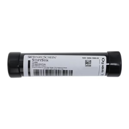 Silver Nitrate Topical Applicator 75%/25% 6" Vial 100/Package, 16 EA/CA (112-6994)