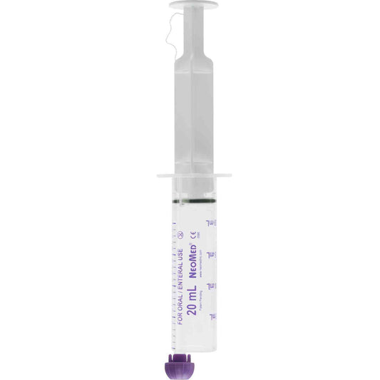 ENFit Gpro Syringe, 20 mL, Purple Sterile, 100/cs (US Only) (Authorized Distributor Sub-Agreement Required  - See Manufacturer Details Page)