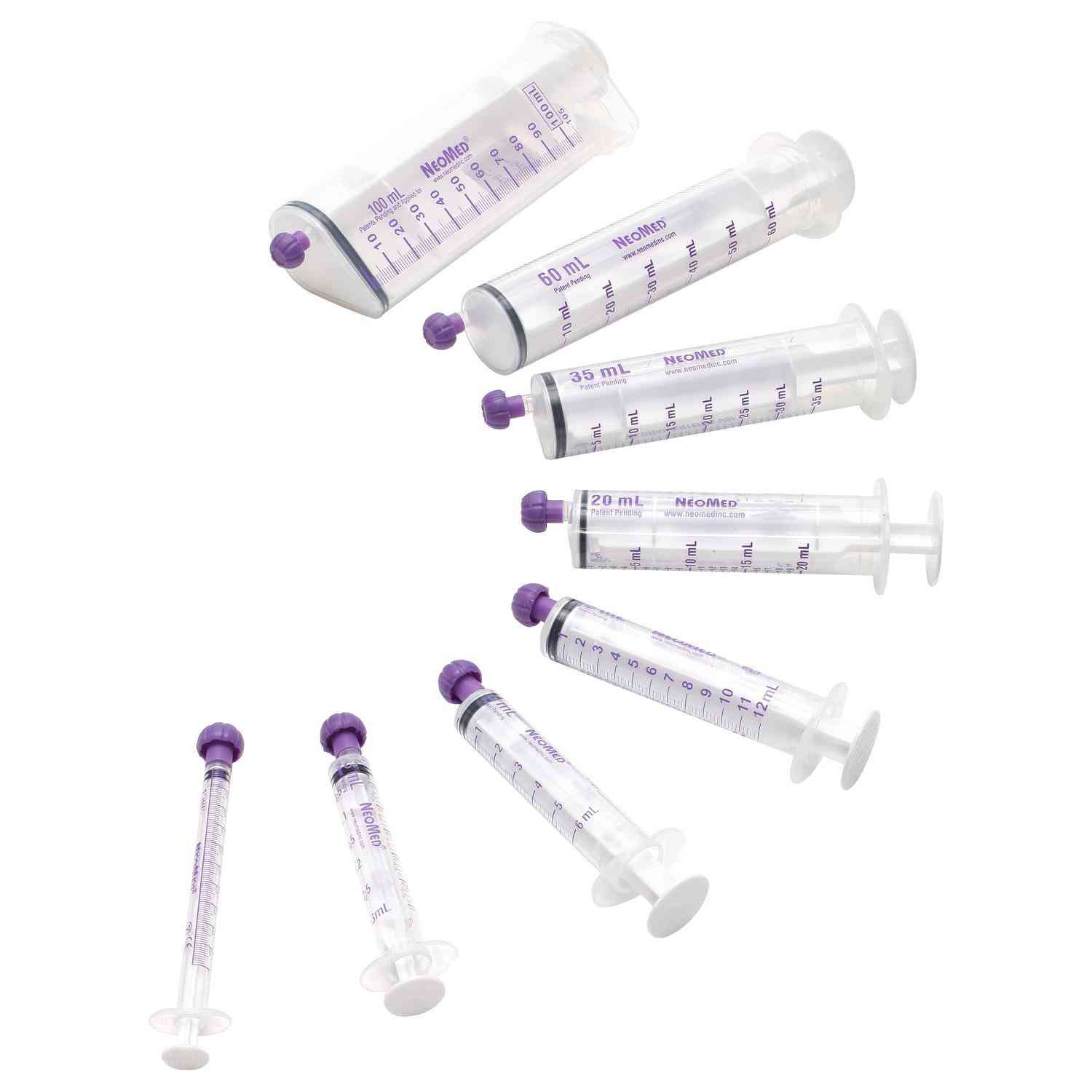 Oral Syringe, 35 mL, Purple Sterile, 100/cs (US Only) (Authorized Distributor Sub-Agreement Required  - See Manufacturer Details Page)