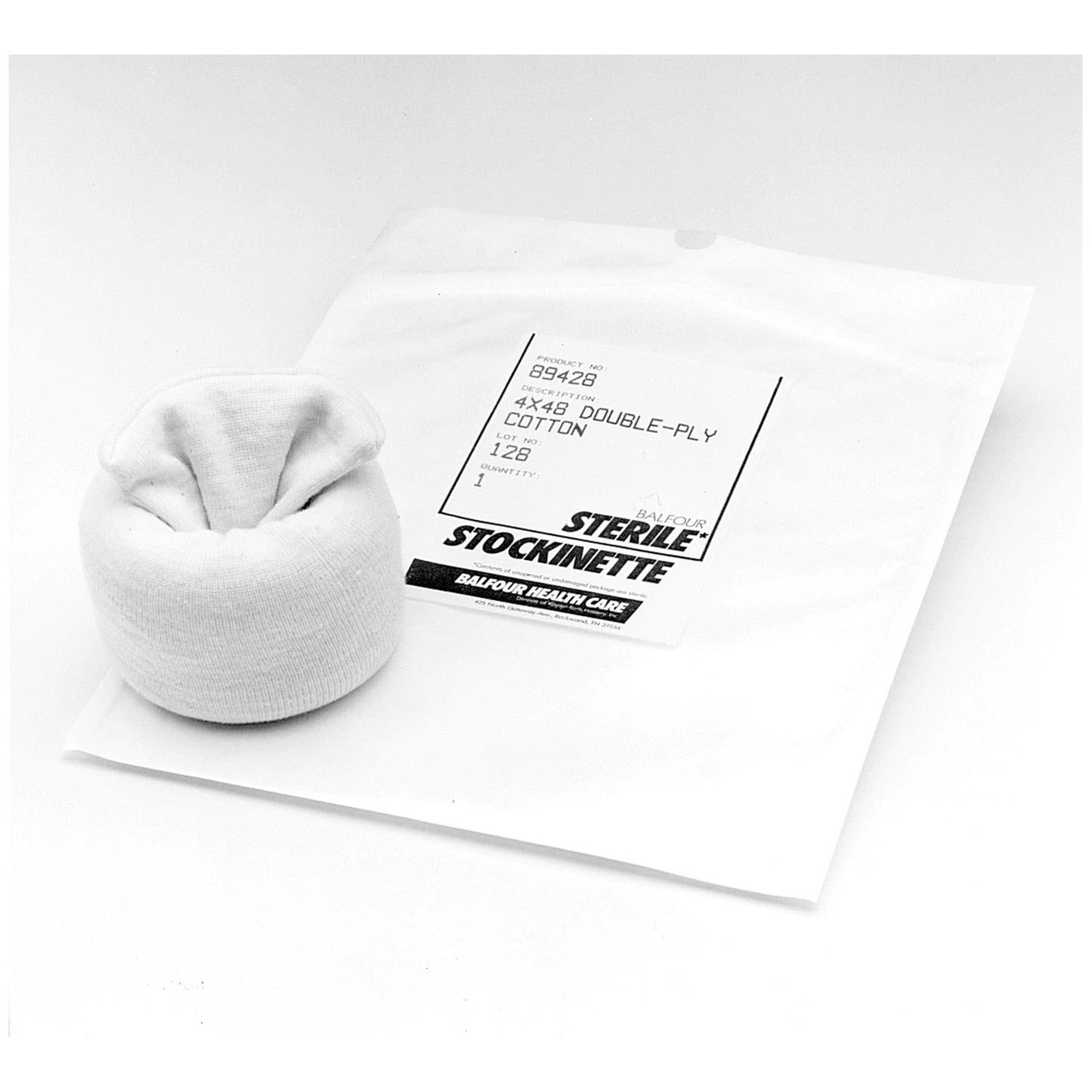 Double-Ply Stockinette, 4" x 48", 20 rl/cs (32 cs/plt)